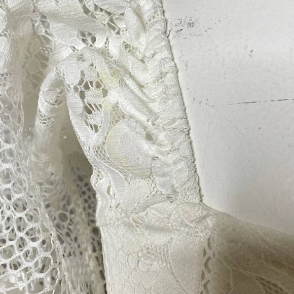 Free People Be Your Baby White Lace Babydoll Dress - Picture 13 of 13